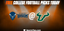 Free College Football Picks Today: South Florida Bulls vs Howard Bison 9/10/22