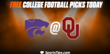 Free College Football Picks Today: Oklahoma Sooners vs Kansas State Wildcats 9/24/22