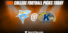 Free College Football Picks Today: Kent State Golden Flashes vs Long Island University Sharks 9/17/22