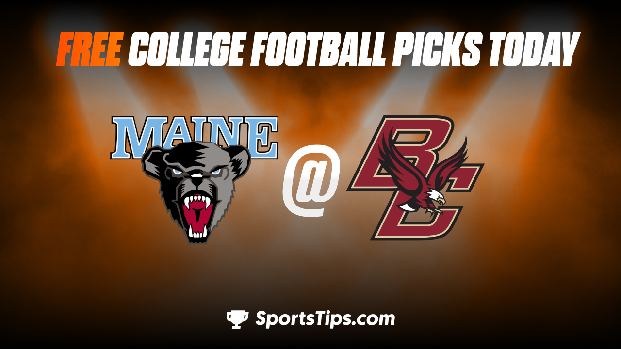 Free College Football Picks Today: Boston College Eagles vs Maine Black Bears 9/17/22