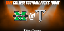 Free College Football Picks Today: Troy Trojans vs Marshall Thundering Herd 9/24/22