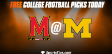 Free College Football Picks Today: Michigan Wolverines vs Maryland Terrapins 9/24/22