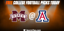 Free College Football Picks Today: Arizona Wildcats vs Mississippi State Bulldogs 9/10/22