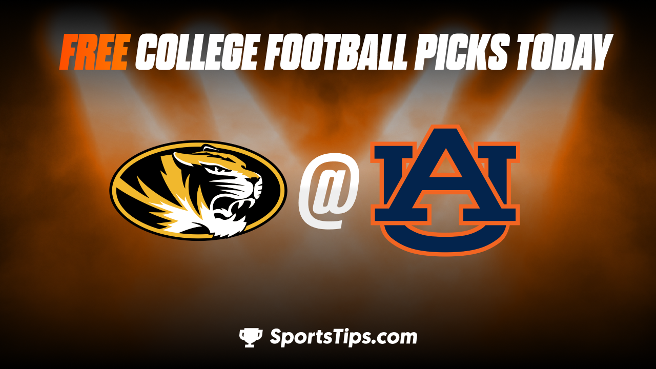 Free College Football Picks Today: Auburn Tigers vs Missouri Tigers 9/24/22