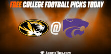 Free College Football Picks Today: Kansas State Wildcats vs Missouri Tigers 9/10/22