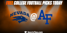Free College Football Picks Today: Air Force Falcons vs Nevada Reno Wolf Pack 9/23/22