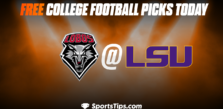 Free College Football Picks Today: Louisiana State Tigers vs New Mexico Lobos 9/24/22
