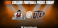 Free College Football Picks Today: University of Texas at El Paso Miners vs New Mexico State Aggies 9/10/22