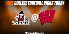 Free College Football Picks Today: Wisconsin Badgers vs New Mexico State Aggies 9/17/22