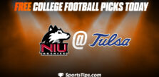 Free College Football Picks Today: Tulsa Golden Hurricane vs Northern Illinois Huskies 9/10/22