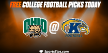 Free College Football Picks Today: Kent State Golden Flashes vs Ohio Bobcats 10/1/22