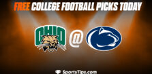 Free College Football Picks Today: Penn State Nittany Lions vs Ohio Bobcats 9/10/22