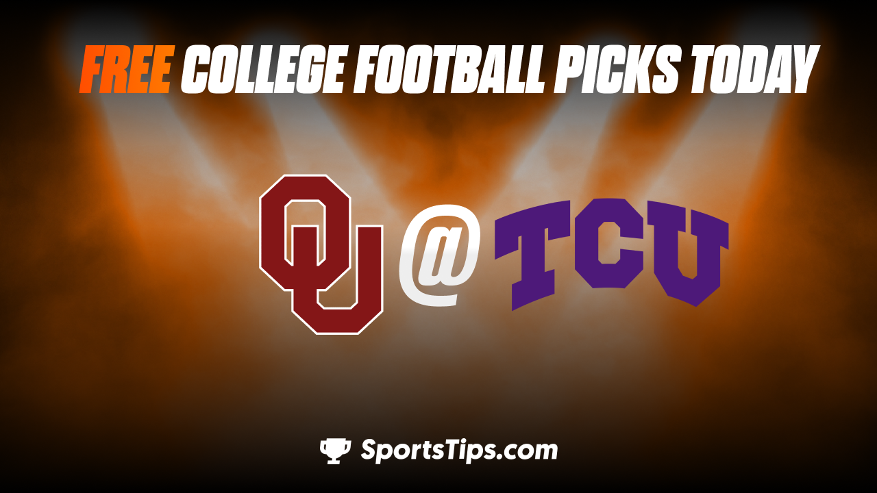 Free College Football Picks Today: Texas Christian Horned Frogs vs Oklahoma Sooners 10/1/22