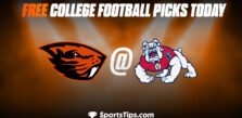 Free College Football Picks Today: Fresno State Bulldogs vs Oregon State Beavers 9/10/22