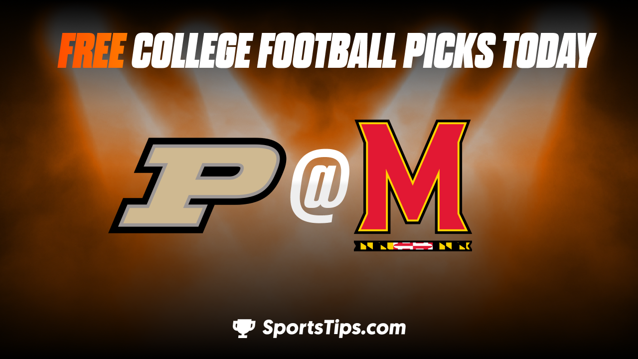 Free College Football Picks Today: Maryland Terrapins vs Purdue Boilermakers 10/8/22