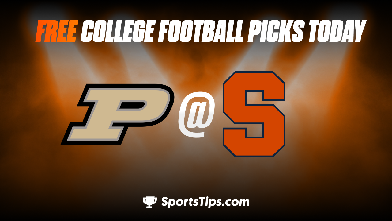 Free College Football Picks Today: Syracuse Orange vs Purdue Boilermakers 9/17/22