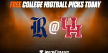 Free College Football Picks Today: Houston Cougars vs Rice Owls 9/24/22
