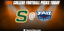 Free College Football Picks Today: Florida Atlantic Owls vs Southeastern Louisiana Lions 9/10/22