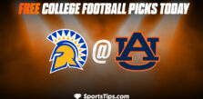 Free College Football Picks Today: Auburn Tigers vs San Jose State Spartans 9/10/22