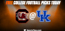 Free College Football Picks Today: Kentucky Wildcats vs South Carolina Gamecocks 10/8/22