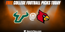 Free College Football Picks Today: Louisville Cardinals vs South Florida Bulls 9/24/22
