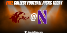 Free College Football Picks Today: Northwestern Wildcats vs Southern Illinois Salukis 9/17/22