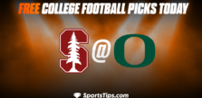 Free College Football Picks Today: Oregon Ducks vs Stanford Cardinal 10/1/22