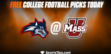 Free College Football Picks Today: Massachusetts Minutemen vs Stony Brook Seawolves 9/17/22