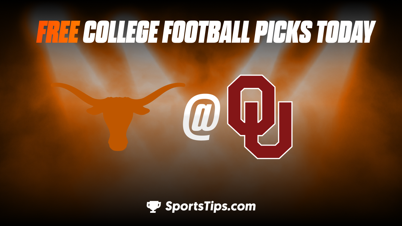 Free College Football Picks Today: Oklahoma Sooners vs Texas Longhorns 10/8/22
