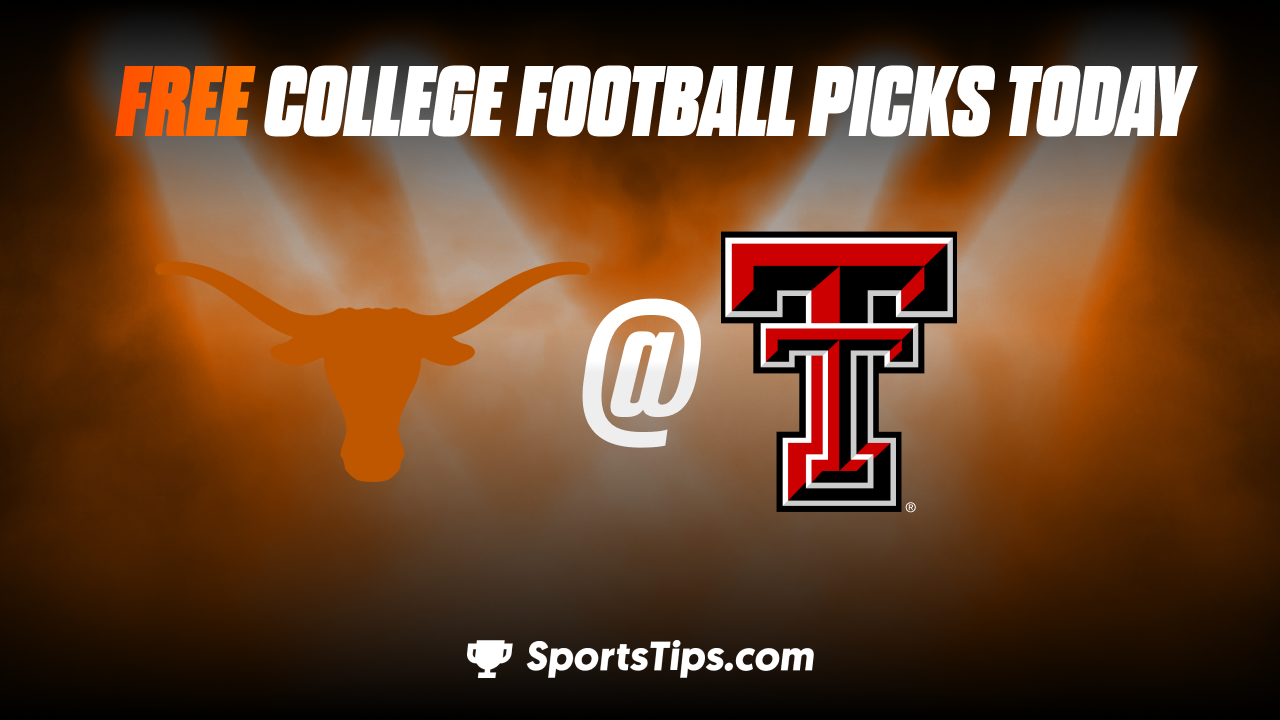 Free College Football Picks Today: Texas Tech Red Raiders vs Texas Longhorns 9/24/22