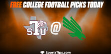 Free College Football Picks Today: North Texas Mean Green vs Texas Southern Tigers 9/10/22