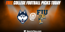 Free College Football Picks Today: Florida International Panthers vs Connecticut Huskies 10/8/22