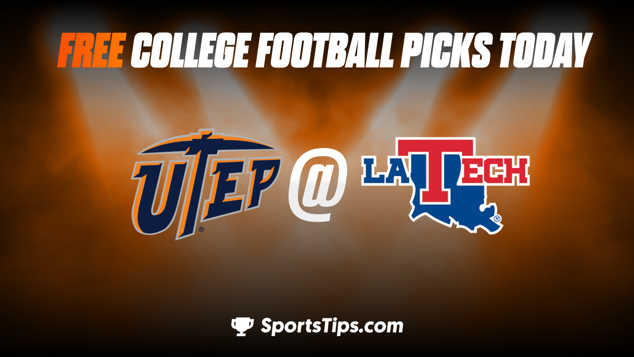 Free College Football Picks Today: Louisiana Tech Bulldogs vs University of Texas at El Paso Miners 10/8/22