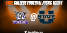 Free College Football Picks Today: Utah State Aggies vs Weber State Wildcats 9/10/22