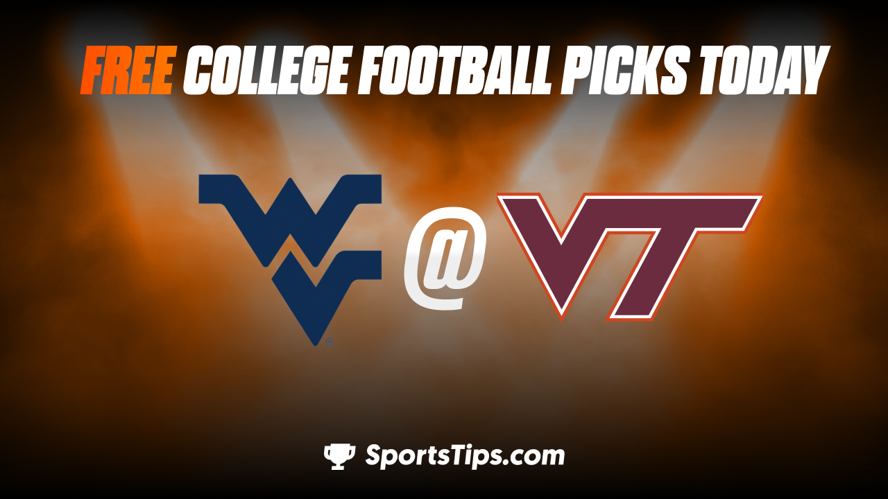Free College Football Picks Today: Viriginia Tech Hokies vs West Virginia Mountaineers 9/22/22