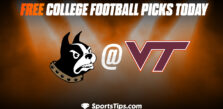 Free College Football Picks Today: Viriginia Tech Hokies vs Wofford Terriers 9/17/22
