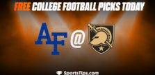 Free College Football Picks Today: Army West Point Black Knights vs Air Force Falcons 11/5/22