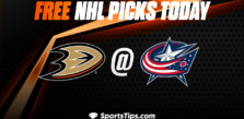 Free NHL Picks Today: Columbus Blue Jackets vs Anaheim Ducks 1/19/23