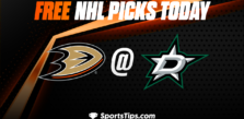 Free NHL Picks Today: Dallas Stars vs Anaheim Ducks 12/1/22