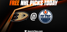 Free NHL Picks Today: Edmonton Oilers vs Anaheim Ducks 12/17/22