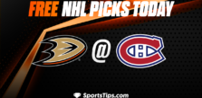 Free NHL Picks Today: Montreal Canadiens vs Anaheim Ducks 12/15/22
