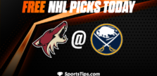 Free NHL Picks Today: Buffalo Sabres vs Arizona Coyotes 11/8/22
