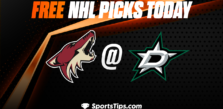 Free NHL Picks Today: Dallas Stars vs Arizona Coyotes 3/1/23