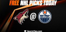 Free NHL Picks Today: Edmonton Oilers vs Arizona Coyotes 12/7/22