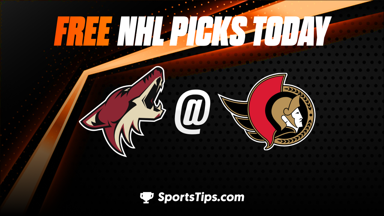 Free NHL Picks Today: Ottawa Senators vs Arizona Coyotes 10/22/22