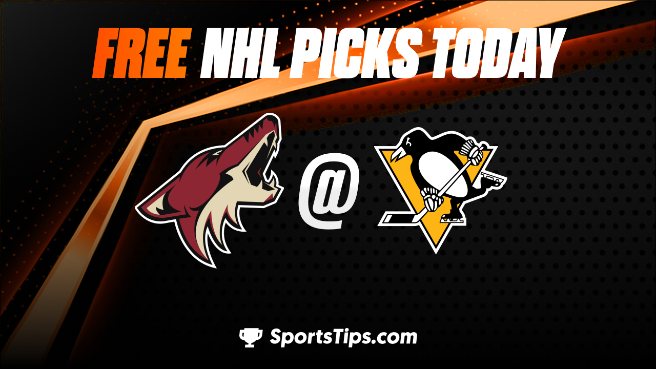 Free NHL Picks Today: Pittsburgh Penguins vs Arizona Coyotes 10/13/22