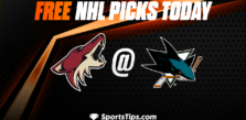 Free NHL Picks Today: San Jose Sharks vs Arizona Coyotes 12/13/22