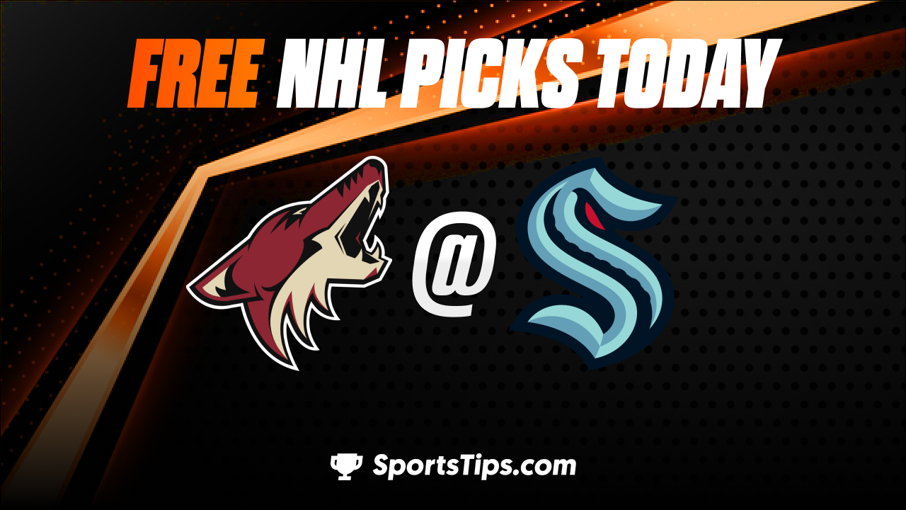 Free NHL Picks Today: Seattle Kraken vs Arizona Coyotes 4/3/23