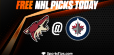 Free NHL Picks Today: Winnipeg Jets vs Arizona Coyotes 1/15/23