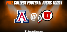 Free College Football Picks Today: Utah Utes vs Arizona Wildcats 11/5/22